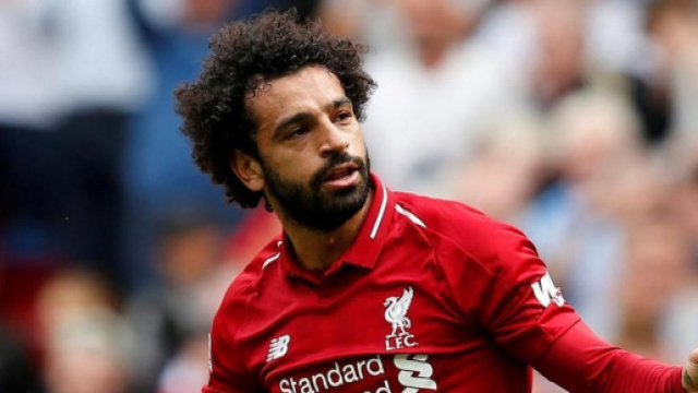Mohamed Salah, giocatore del Liverpool.
