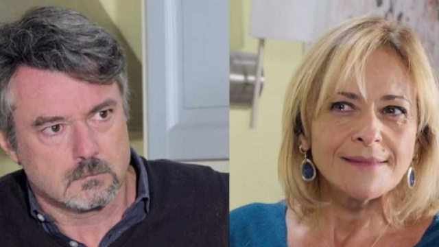 Silvia Graziani e Michele in una scena di Upas.