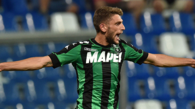 L'attaccante del Sassuolo Domenico Berardi.