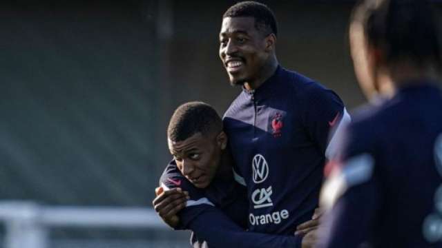 Photo Instagram compte officiel Kimpembe x Kylian Mbapp&eacute;