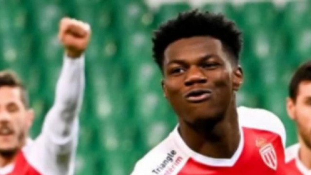 Aurelien Tchouameni, centrocampista del Monaco.