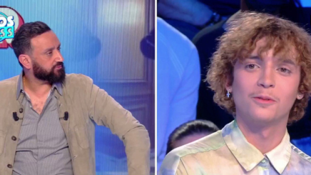 Benjamin Ledig et Cyril Hanouna sur le plateau de TPMP. Source : capture d'&eacute;cran C8.