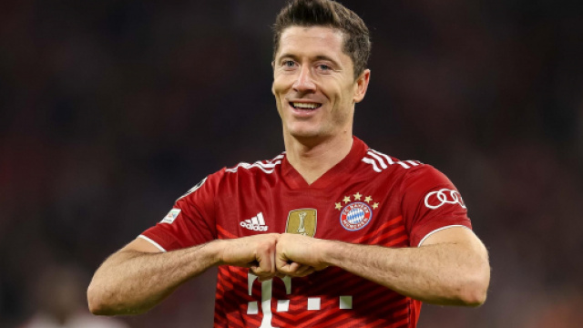 Robert Lewandowski, centravanti polacco.