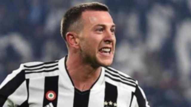 Federico Bernardeschi, centrocampista della Juventus.
