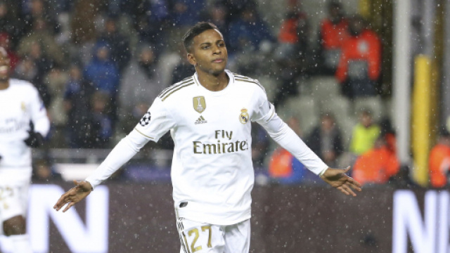 L'attaccante del Real Madrid Rodrygo.