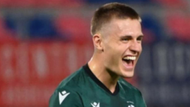 Mattias Svanberg, centrocampista del Bologna.