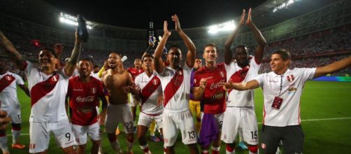Peru se classificou para a repescagem (Reprodu&ccedil;&atilde;o/Twitter/@SeleccionPeru)