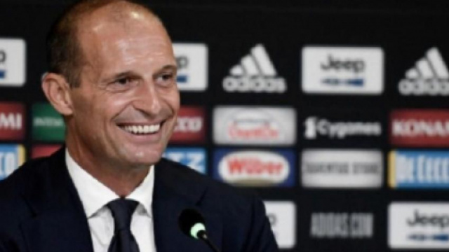 Allegri, tecnico della Juventus.