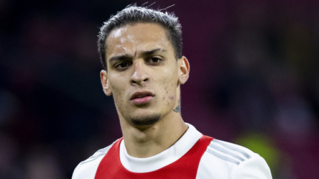 In foto Antony, giocatore dell'Ajax.