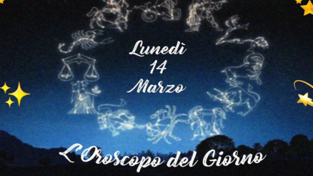 L'oroscopo di luned&igrave; 14 marzo: Luna incoraggiante in Leone, vibranti emozioni per Sagittario.