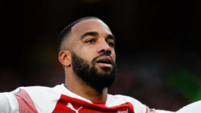 Alexandre Lacazette, giocatore francese.