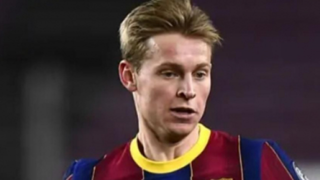 Frankie de Jong, centrocampista del Barcellona.