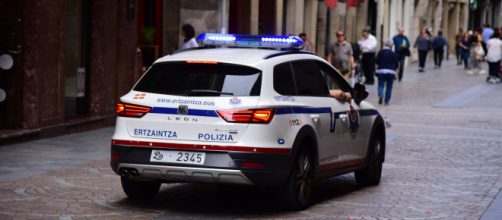 Los padres del beb&eacute; fueron detenidos por la Ertzaintza (Twitter @ertzaintzaEJGV)