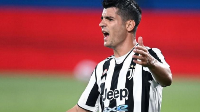 Alvaro Morata, giocatore della Juventus.