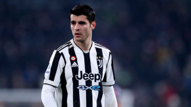 L'attaccante della Juventus Morata.