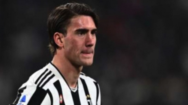 Dusan Vlahovic, giocatore della Juventus.