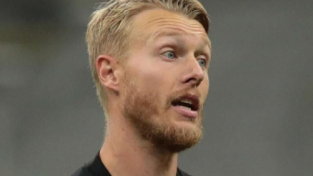 Simon Kjaer, difensore della nazionale della Danimarca.