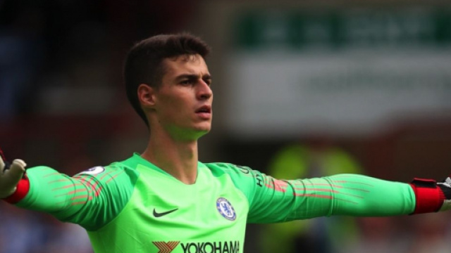 Kepa, portiere spagnolo del Chelsea.