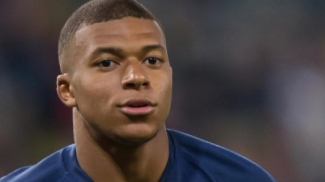 Kylian Mbapp&eacute;, giocatore francese.