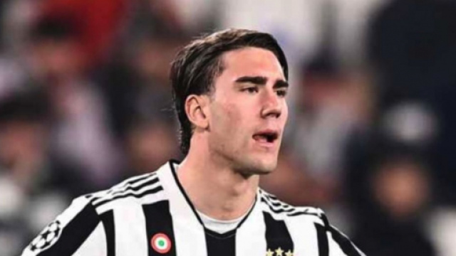 Dusan Vlahovic, giocatore della Juventus.