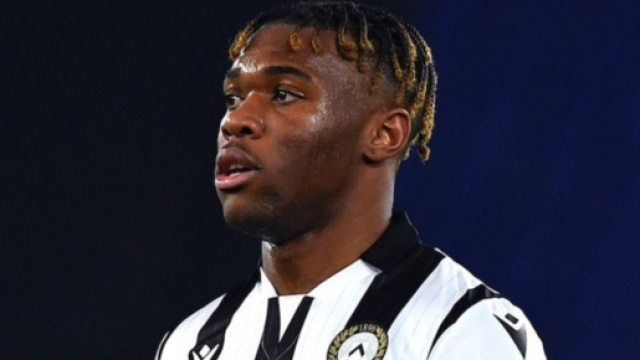 Destiny Udogie, terzino dell'Udinese.