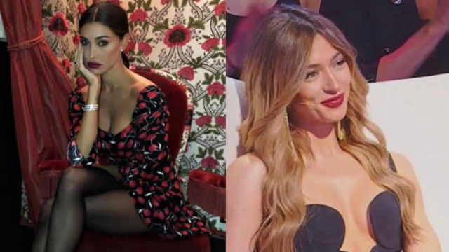 Belen Rodriguez e Soleil Sorge.