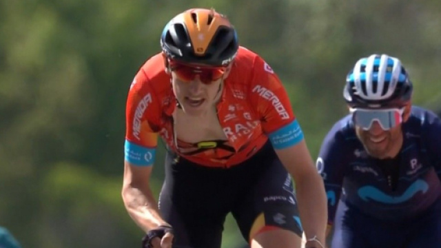 Dylan Teuns vince la Freccia Vallone davanti a Valverde.