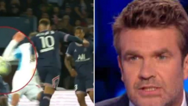 Herv&eacute; Mathoux fustige l'arbitrage de PSG-OM et propose une solution pour les mains dans la surface (captures YouTube)
