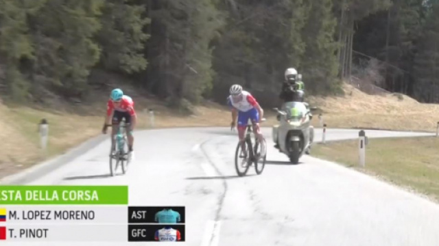 Miguel &Aacute;ngel L&oacute;pez vince la quarta tappa del Tour of the Alps.