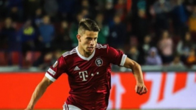 Adam Hlozek giocatore dello Sparta Praga.