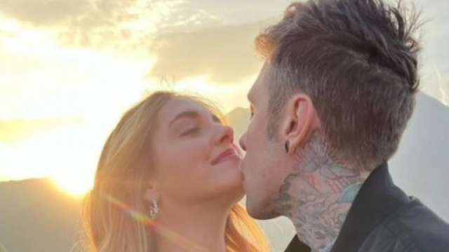 Chiara Ferragni e Fedez a Como.
