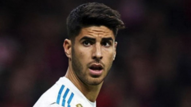 Marco Asensio, centrocampista del Real Madrid.