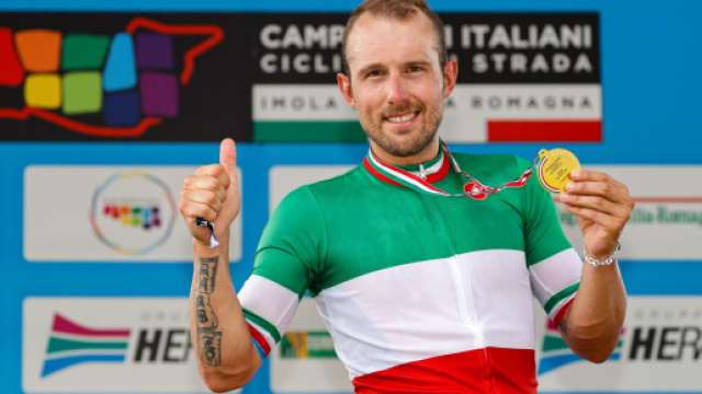 Sonny Colbrelli, campione italiano.
