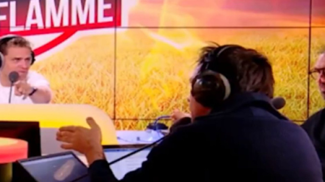 J&eacute;r&ocirc;me Rothen et Julien Cazarre. Source : Capture Twitter