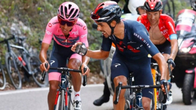 Egan Bernal, vincitore dello scorso Giro d'Italia
