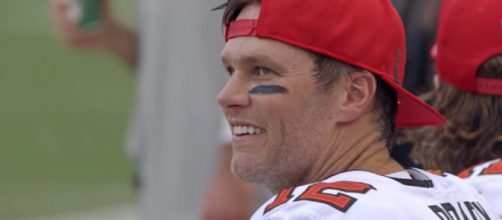 Brady led the Bucs to a Super Bowl win (Image source: Tampa Bay Buccaneers/YouTube)
