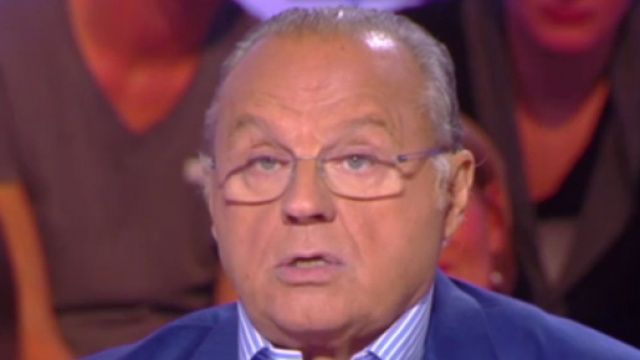 G&eacute;rard Louvin sur TPMP, pr&eacute;sent&eacute; par Cyril Hanouna. Source: capture d'&eacute;cran C8