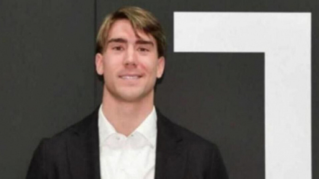 Dusan Vlahovic, giocatore della Juventus.
