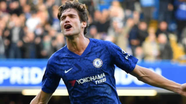 L'esterno sinistro del Chelsea Marcos Alonso