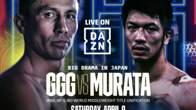 Gennady Golovkin vs. Ryōta Murata, sabato 9 aprile.