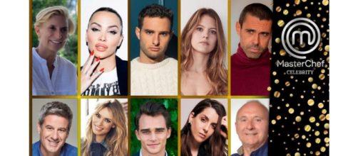 El listado completo de los 15 concursantes de 'Masterchef Celebrity' (Instagram/@masterchef_es)