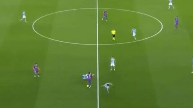 Demb&eacute;l&eacute; en feu face au Celta Vigo ce mardi soir en Liga. (cr&eacute;dit Twitter)