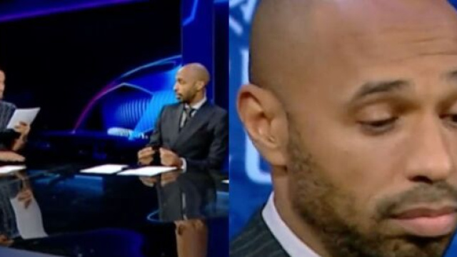 Thierry Henry fan inconditionnel de Denis Bergkamp (cr&eacute;dit capture CBS Sports)