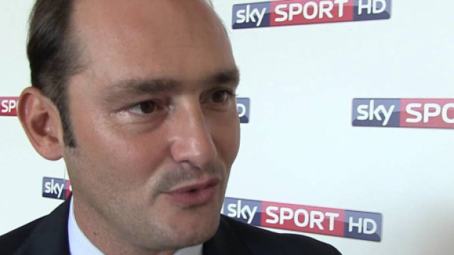 Gianluca Di Marzio, giornalista sportivo.