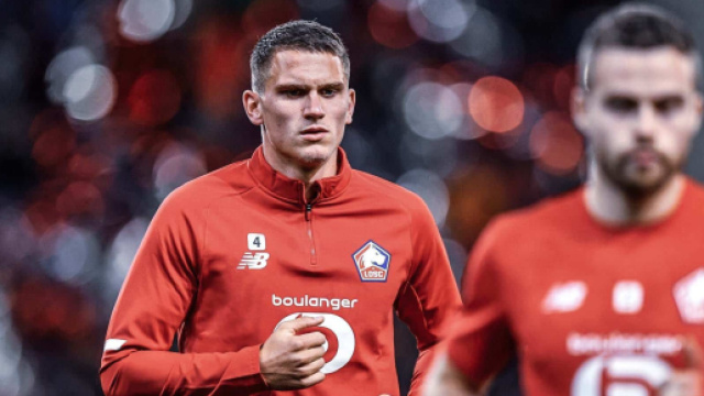 Sven Botman, difensore del Lille.