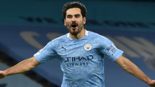 Inter su Ilkay Gundogan del City.