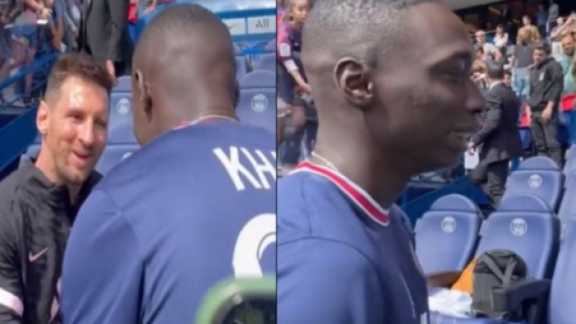 Khaby Lame et Lionel Messi Source : Capture Twitter