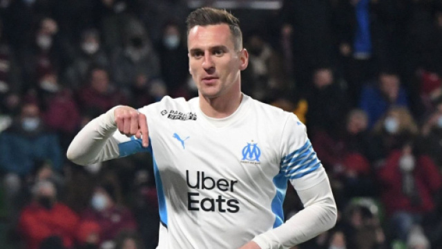 Milik, attaccante del Marsiglia.