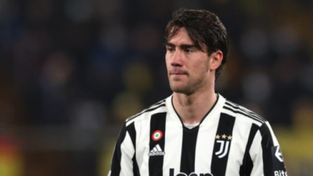 Dusan Vlahovic, giocatore della Juventus.