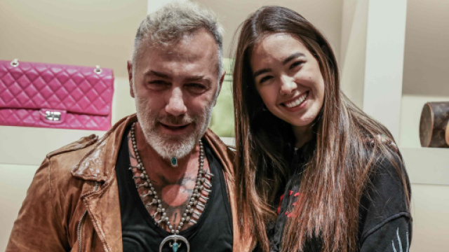 Gianluca Vacchi a Domenica in: 'Io e Sharon ci siamo conosciuti a Miami'.